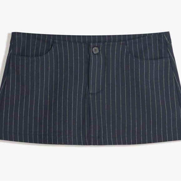 BNWOT bershka mini tailored skirt size L - Picture 3 of 8